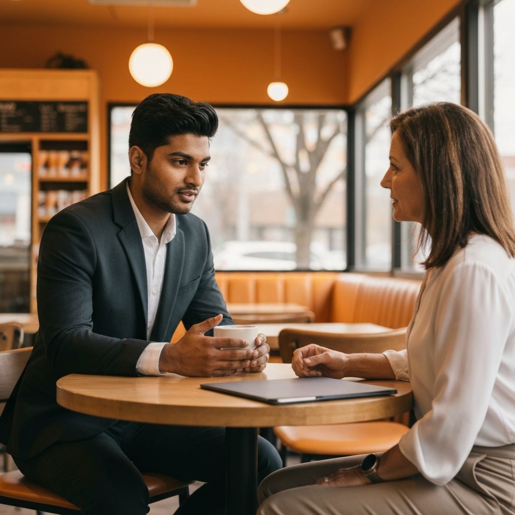 Chris in a warm consultation setting
